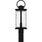 Quoizel Tilmore Outdoor Post 1 Light Matte Black TLM9007MBK - alternate 2